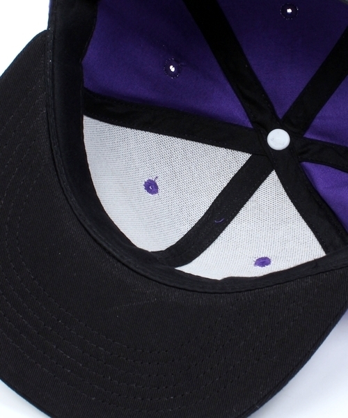 THRASHER（スラッシャー）の「WEGO/THRASHERキャップ（キャップ・レディース・ブラック/パープル・FREE）」の7枚目の写真
