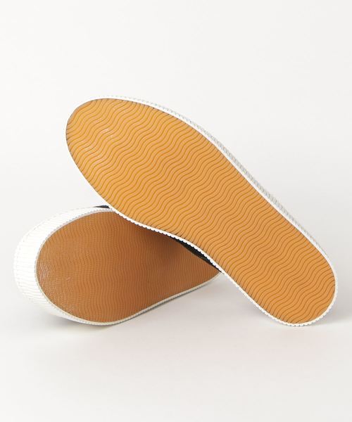 DOUBLE FOOT WEAR(ダブルフットウエア)の「【DOUBLE FOOT WEAR/ダブルフットウェア】 LISERL LOWCUT(スニーカー・メンズ・ブラック/ベージュ・4)」の4枚目の写真