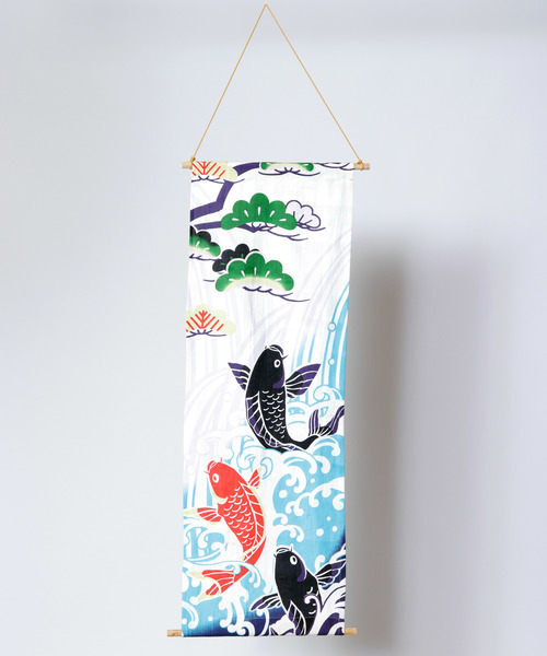 カヤ カヤ の カヤ 季節を飾るタペストリー 滝登り鯉 インテリア雑貨 Wear