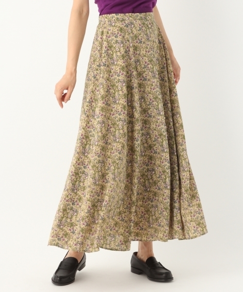 A part by（アパートバイ）の「Pフロントボタンマキシスカート 802505（スカート・レディース・ブラック系その他/ベージュ系その他/ダークブラウン/パープル・MEDIUM/LARGE）」の16枚目の写真