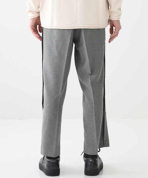 KIIT（キート）の「【KIIT】ダブルクロスワイドバスパン（スラックス・メンズ・グレー・1/2）」の5枚目の写真