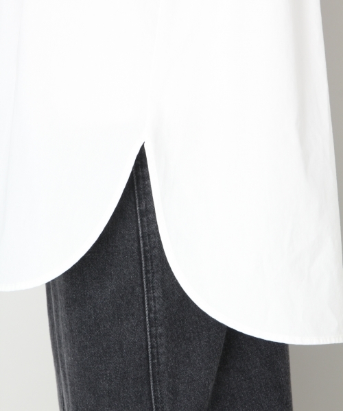 LOWRYS FARM（ローリーズファーム）の「チュニックシャツ　809004（シャツ/ブラウス・レディース・オフホワイト/ブラック/ベージュ/ストライプ・FREE）」の15枚目の写真