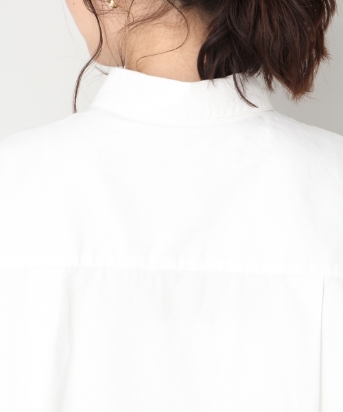 LOWRYS FARM（ローリーズファーム）の「チュニックシャツ　809004（シャツ/ブラウス・レディース・オフホワイト/ブラック/ベージュ/ストライプ・FREE）」の16枚目の写真