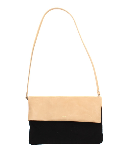 rehacer(レアセル)の「rehacer: 2tone clutch bag(クラッチバッグ・メンズ・カーキ/ブラック/ベージュ・FREE)」の13枚目の写真