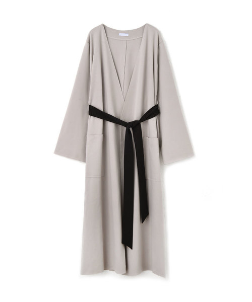 marjour（マージュール）の「PONTE GOWN（カーディガン/ボレロ・レディース・グレー/ベージュ/テラコッタ/サックスブルー・ﾌﾘ-）」の21枚目の写真