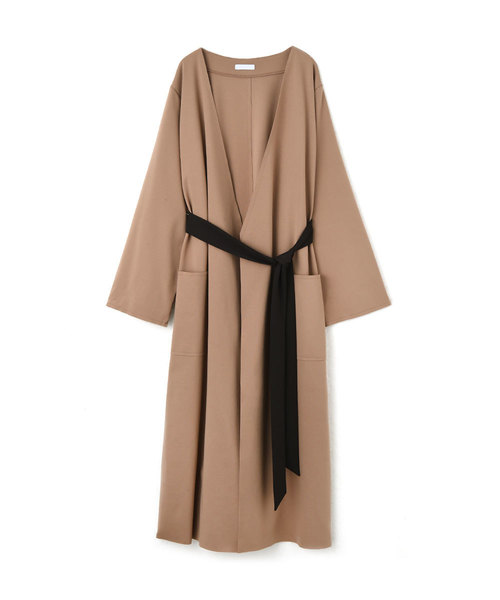 marjour（マージュール）の「PONTE GOWN（カーディガン/ボレロ・レディース・グレー/ベージュ/テラコッタ/サックスブルー・ﾌﾘ-）」の22枚目の写真