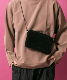ITEMS URBANRESEARCH | ポリスエードサコッシュ(ショルダーバッグ)