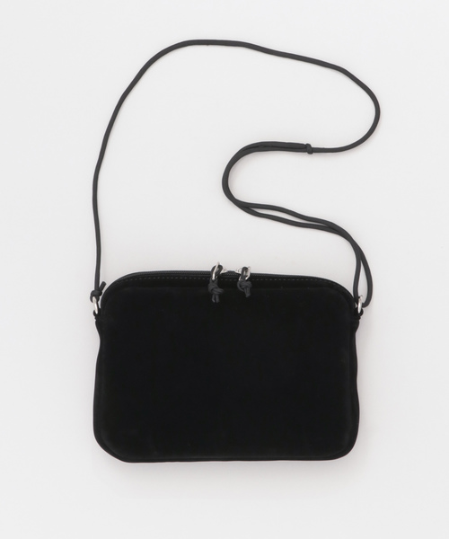 ITEMS URBANRESEARCH（アイテムズ アーバンリサーチ）の「ポリスエードサコッシュ（ショルダーバッグ・メンズ・ブラック/ベージュ/ブラウン・ONE）」の16枚目の写真