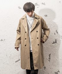 ツイルロングトレンチコート