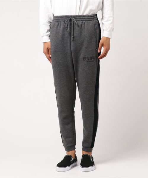 BEN DAVIS ORIGINALS（ベンデイビスオリジナルス）の「BENDAVIS SWEAT PANTS（その他パンツ・メンズ・ブラック×ホワイト/チャコールグレー×ブラック/ブラック×ブラック・MEDIUM/LARGE/X-LARGE）」の3枚目の写真