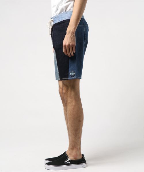 JACKROSE（ジャックローズ）の「lettersﾎﾞｰﾄﾞｼｮｰﾂB（デニムパンツ・メンズ・インディゴブルー・M）」の3枚目の写真