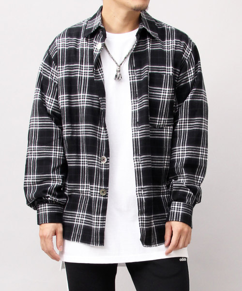 United Athle（ユナイテッドアスレ）の「【 United Athle 】 5.6オンス ロングレングス スリット Tシャツ / ロング丈（Tシャツ/カットソー・メンズ・ホワイト/ブラック/グレー・M/L）」の12枚目の写真