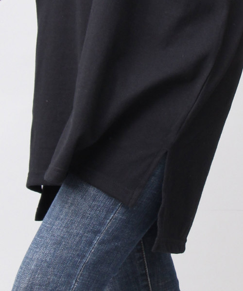 United Athle（ユナイテッドアスレ）の「【 United Athle 】 5.6オンス ロングレングス スリット Tシャツ / ロング丈（Tシャツ/カットソー・メンズ・ホワイト/ブラック/グレー・M/L）」の21枚目の写真