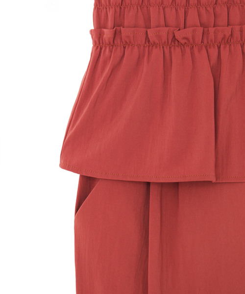 kaene（カエン）の「ドット×シャーリングブラウス（シャツ/ブラウス・レディース・ブラック/テラコッタ・FREE）」の8枚目の写真