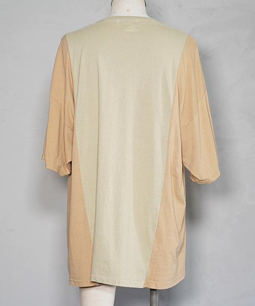 masterkey(マスターキー)の「mt5394-PUNKADDICTION リメイクTシャツ(Tシャツ/カットソー・メンズ・ブラック/ベージュ・2/1)」の9枚目の写真