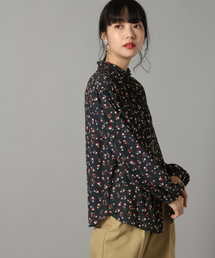 LOWRYS FARM | フラワースタンドブラウス　824480(シャツ/ブラウス)