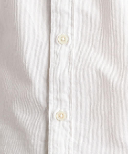 green label relaxing（グリーンレーベルリラクシング）の「CM コードドビー ボタンダウン シャツ LS ◆（シャツ/ブラウス・メンズ・グレー/オフホワイト/オリーブ/ライトピンク/コバルトブルー・S/M/L/XL）」の15枚目の写真