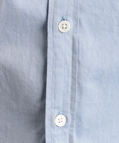 green label relaxing（グリーンレーベルリラクシング）の「CM コードドビー ボタンダウン シャツ LS ◆（シャツ/ブラウス・メンズ・グレー/オフホワイト/オリーブ/ライトピンク/コバルトブルー・S/M/L/XL）」の19枚目の写真