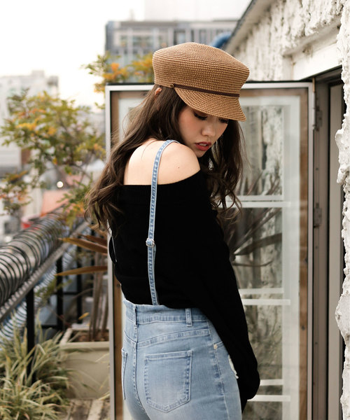 LIPSERVICE（リップサービス）の「SOFTタッチSpringニットトップス（ニット/セーター・レディース・ホワイト/ブルー/ピンク/ブラック/その他1・FREE）」の2枚目の写真