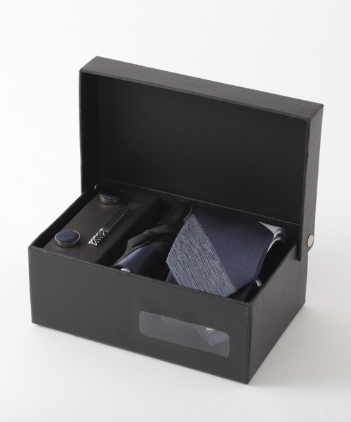 Quit Running（クイトランニング）の「シルクネクタイ スーツ メンズギフト箱4点セット レジメンタルストライプ ナロータイ（ネクタイ・メンズ・ブラック/ネイビー/ブラウン/シルバー/ブラウン系その他/オレンジ/シルバー×ブルー/ネイビー×ホワイト/オリーブ/バーガンディー/インディゴブルー/ダークネイビー/ブルー系その他/ブルー系その他2/ライトブラウン/ライトブルー・FREE）」の9枚目の写真