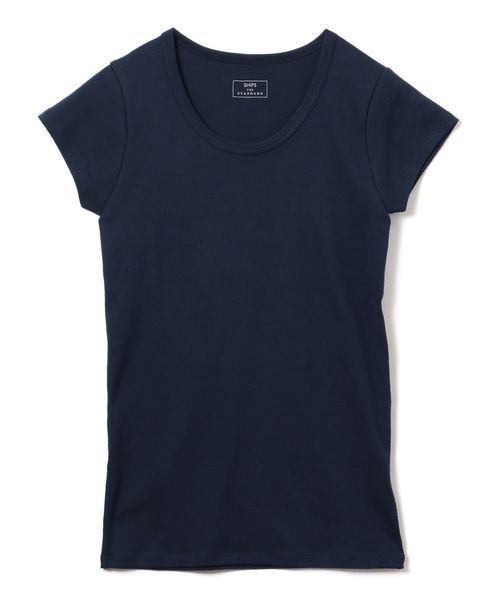 SHIPS(シップス)の「コーコランTシャツ(Tシャツ/カットソー・レディース・ブラック/ライトホワイト/ネイビー/イエロー・38/36)」の4枚目の写真