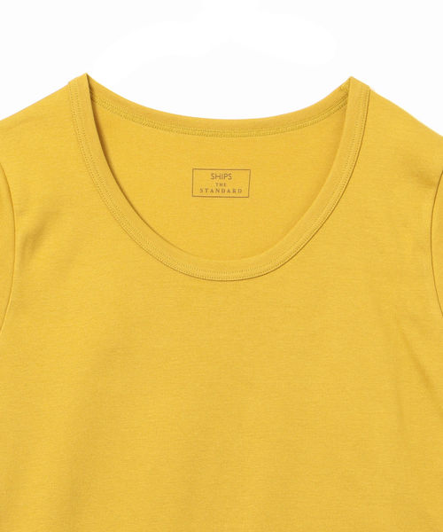 SHIPS(シップス)の「コーコランTシャツ(Tシャツ/カットソー・レディース・ブラック/ライトホワイト/ネイビー/イエロー・38/36)」の12枚目の写真