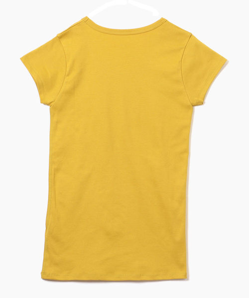 SHIPS(シップス)の「コーコランTシャツ(Tシャツ/カットソー・レディース・ブラック/ライトホワイト/ネイビー/イエロー・38/36)」の8枚目の写真