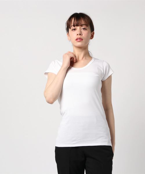 SHIPS(シップス)の「コーコランTシャツ(Tシャツ/カットソー・レディース・ブラック/ライトホワイト/ネイビー/イエロー・38/36)」の13枚目の写真