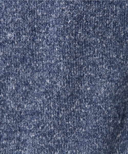 AZUL by moussy（アズールバイマウジー）の「ミックスニットソーVネック長袖PO（ニット/セーター・メンズ・トップグレー/サーモンピンク/ネイビー・X-LARGE/LARGE/MEDIUM/SMALL/X-SMALL）」の5枚目の写真