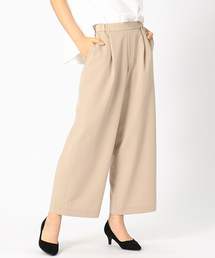 COMME CA ISM | ポリエステルレーヨン ワイドパンツ(その他パンツ)