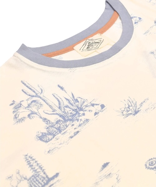 go slow caravan(ゴースローキャラバン)の「JUICY/ジューシー メキシコプリントTEE(Tシャツ/カットソー・レディース・ネイビー/アイボリー・FREE)」の5枚目の写真