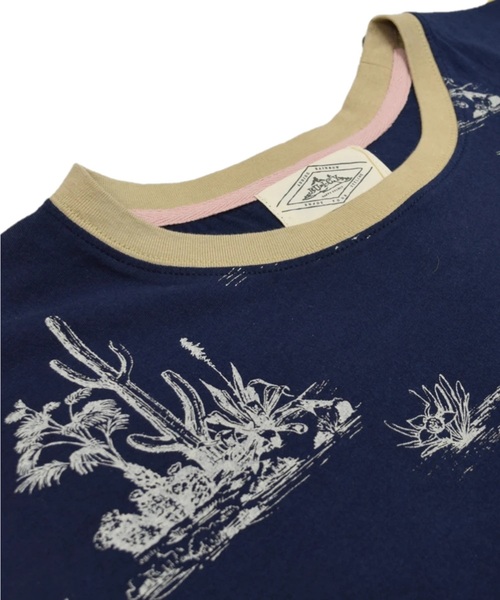 go slow caravan(ゴースローキャラバン)の「JUICY/ジューシー メキシコプリントTEE(Tシャツ/カットソー・レディース・ネイビー/アイボリー・FREE)」の7枚目の写真
