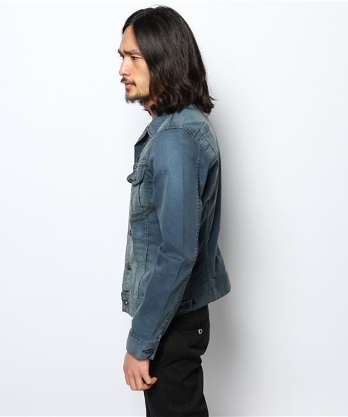 NANO universe（ナノユニバース）の「Lee/Jeggers Ⅱ 101J Jacket（デニムジャケット・メンズ・ライトブルー・LARGE/SMALL/MEDIUM）」の6枚目の写真
