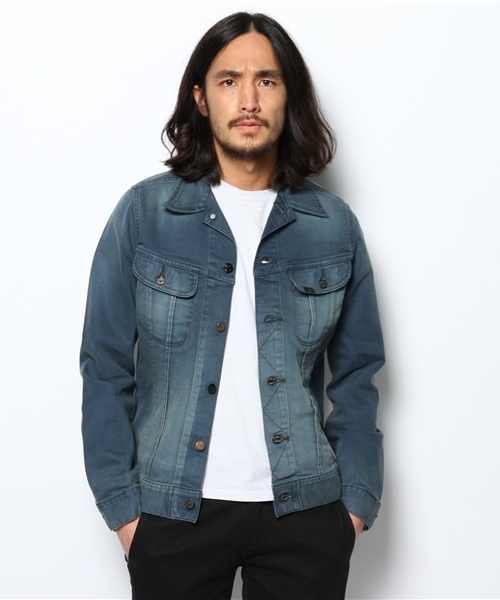 NANO universe（ナノユニバース）の「Lee/Jeggers Ⅱ 101J Jacket（デニムジャケット・メンズ・ライトブルー・LARGE/SMALL/MEDIUM）」の8枚目の写真
