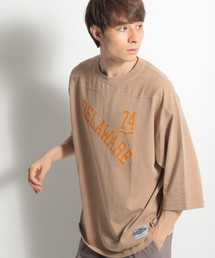 フェードフットボールTシャツ