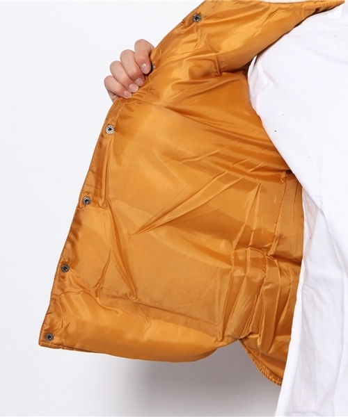 WEGO（ウィゴー）の「WEGO/パデッドベスト（ダウンベスト・メンズ・キャメル/レッド/ブラック/ベージュ/ネイビー・X-LARGE/MEDIUM/LARGE）」の12枚目の写真