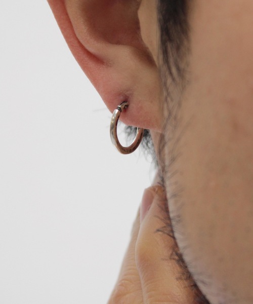VIVIFY(ビビファイ)の「Hoop Pierce(S)/ピアス/フープ(S)(ピアス(片耳用)・メンズ・シルバー/シルバー系その他2/シルバー系その他3・FREE)」の8枚目の写真