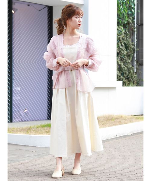 dazzlin（ダズリン）の「シャインカラーリラックスシャツ（シャツ/ブラウス・レディース・ブラウン/ピンク/アイボリー/ミント・FREE）」の13枚目の写真