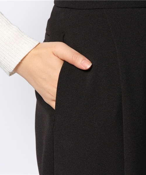 Ray BEAMS（レイビームス）の「Ray BEAMS / 1タック ワイド パンツ（その他パンツ・レディース・ライトベージュ/ブラック・0/1）」の19枚目の写真