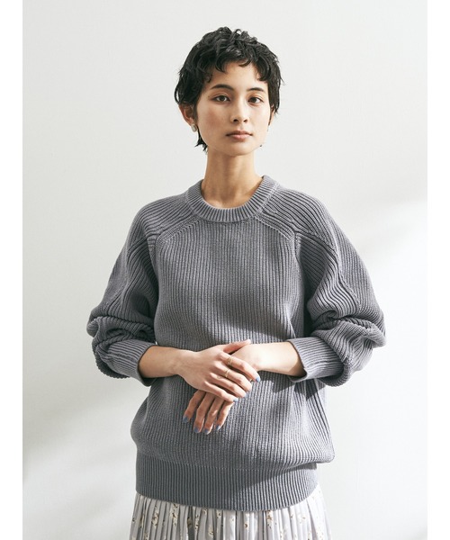 CRAFT STANDARD BOUTIQUE(�N���t�g�X�^���_�[�h�u�e�B�b�N)�̕Ќl���Q�N���[�l�b�N�j�b�g�v���I�[�o�[����(�j�b�g/�Z�[�^�[)