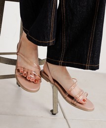 one after another NICE CLAUP | フラット クリアサンダル(サンダル)