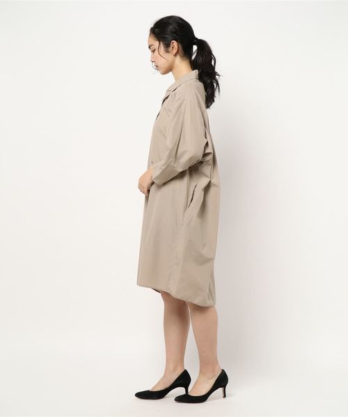 miniyu(ミニュウ)の「LaSRIC/バックベルトシャツワンピース(ワンピース)」 - WEAR