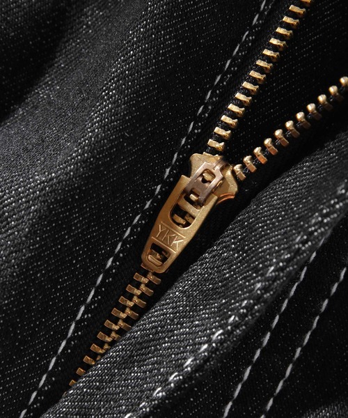 Chillfar（チルファー）の「ハイウエストストレッチテーパード スリム　ツイル/デニムパンツ（チノパンツ・レディース・ホワイト/ブラック/ベージュ/ブラウン/グレー/カーキ/サックスブルー/ブルー/ワンウォッシュ/ブラック系・SMALL/MEDIUM/LARGE/X-LARGE）」の15枚目の写真