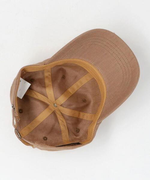 BEAUTY&YOUTH UNITED ARROWS（ビューティーアンドユースユナイテッドアローズ）の「BY∴ リネンキャップ ◆（キャップ・レディース・ナチュラル/モカ/ブラック/ライトピンク・FREE）」の9枚目の写真