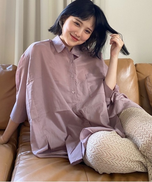Heather（ヘザー）の「モモンガBIGシャツショートスリーブ