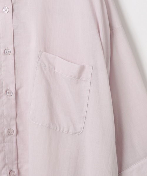 Heather（ヘザー）の「モモンガBIGシャツショートスリーブ　887990（シャツ/ブラウス・レディース・ピンク系その他/オフホワイト/パープル系その他/グレー系その他/ベージュ/ブラック/ホワイト系その他・FREE）」の22枚目の写真