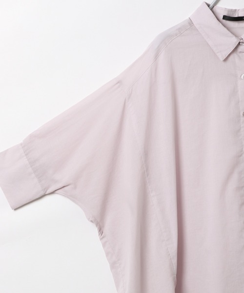 Heather（ヘザー）の「モモンガBIGシャツショートスリーブ　887990（シャツ/ブラウス・レディース・ピンク系その他/オフホワイト/パープル系その他/グレー系その他/ベージュ/ブラック/ホワイト系その他・FREE）」の20枚目の写真