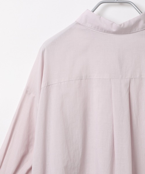 Heather（ヘザー）の「モモンガBIGシャツショートスリーブ　887990（シャツ/ブラウス・レディース・ピンク系その他/オフホワイト/パープル系その他/グレー系その他/ベージュ/ブラック/ホワイト系その他・FREE）」の16枚目の写真