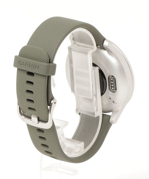 GARMIN（ガーミン）の「【GARMIN】ガーミン vivomove Style スマートウォッチ 活動量計（デジタル腕時計・レディース・ホワイト/モスグリーン・FREE）」の6枚目の写真