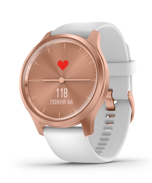 GARMIN（ガーミン）の「【GARMIN】ガーミン vivomove Style スマートウォッチ 活動量計（デジタル腕時計・レディース・ホワイト/モスグリーン・FREE）」の12枚目の写真
